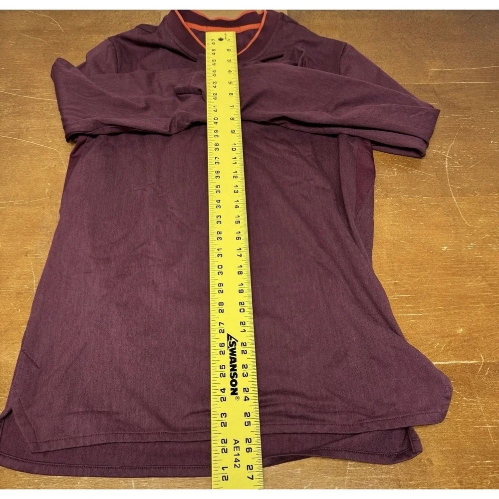 Virginia Tech‎ VT Hokies Sweater Mens Small Red Pullover 1/4 Zip Dri Fit Nike